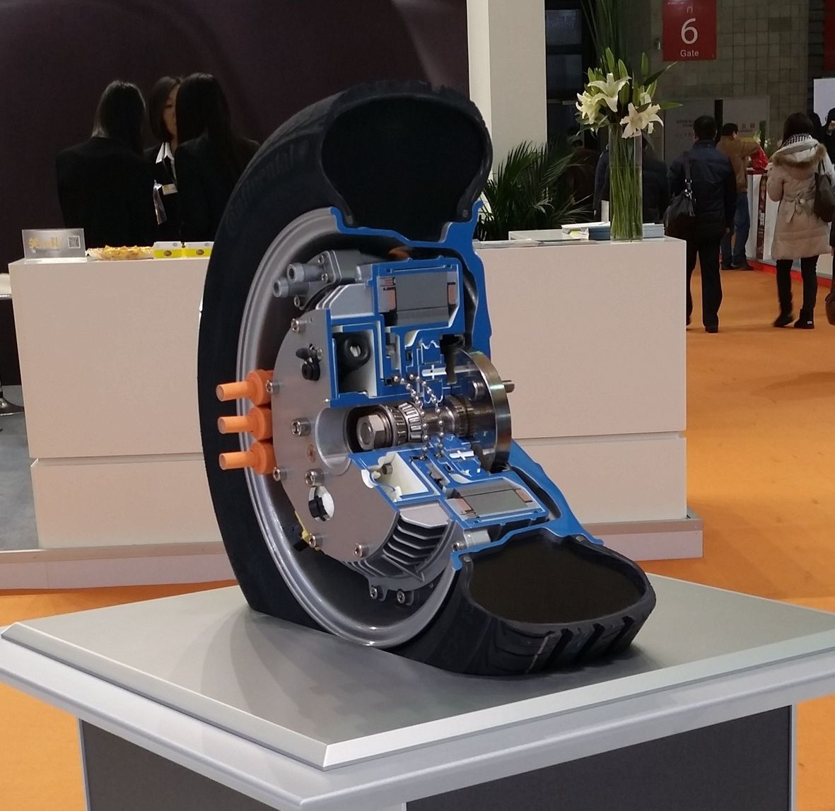 舍弗勒大中华区电驱动工程师团队独立研发出轮内电机驱动模块。